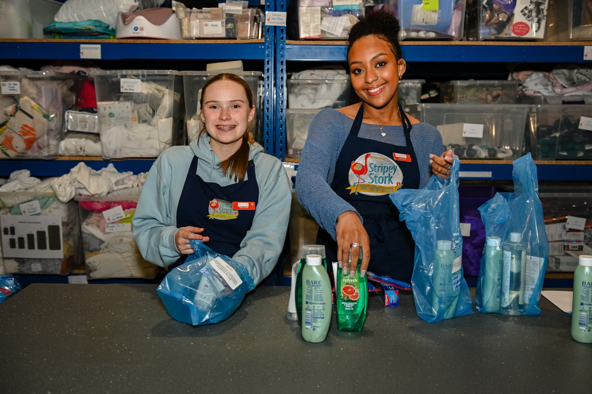 Stripey Stork Duke of Edinburgh volunteering photo 4