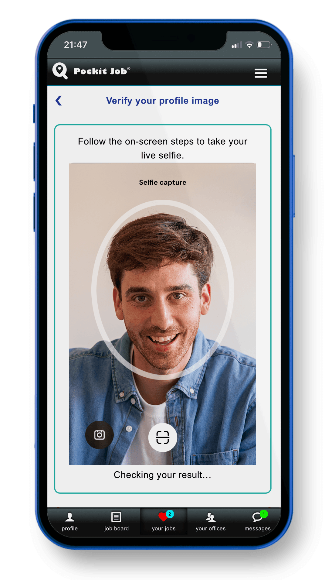 Verify your profile photo