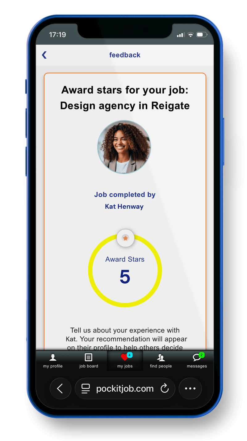 Give and receive recommendations