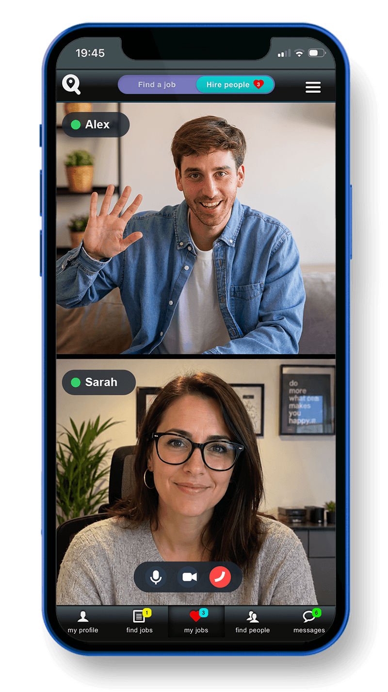 Live video chats and interviews