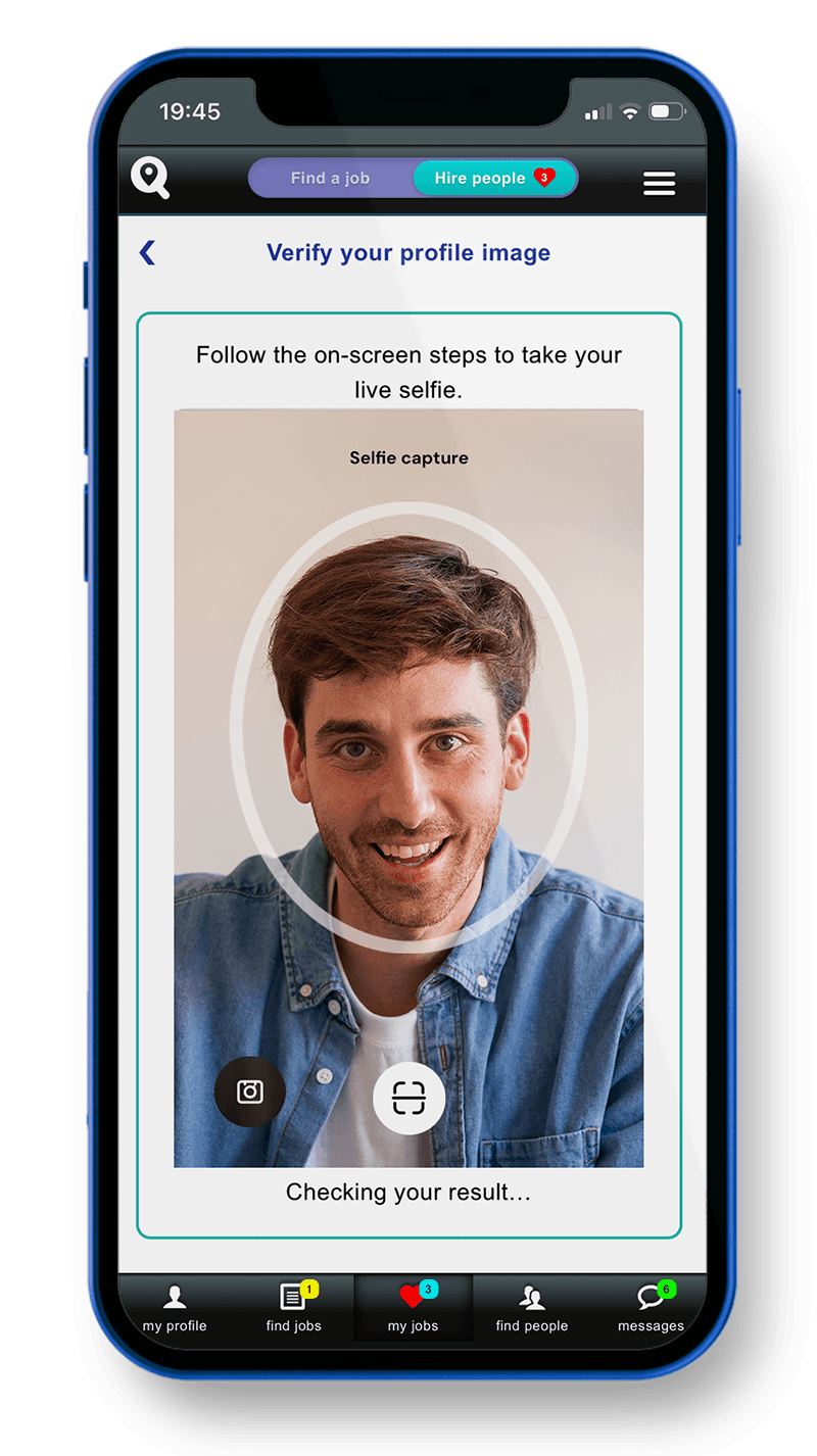 Verify your profile photo