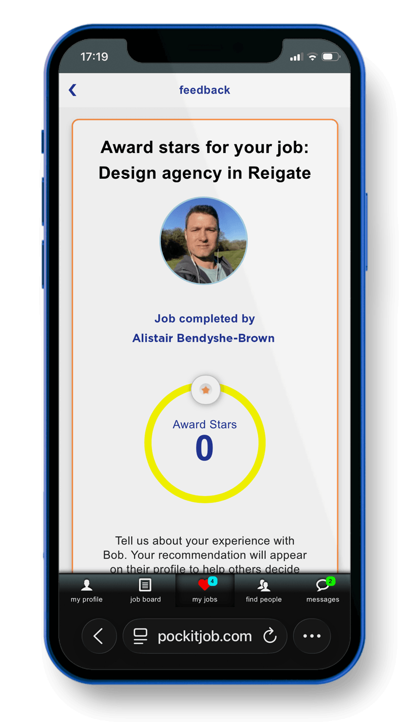 Give and receive recommendations
